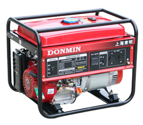5KW單相小型汽油發(fā)電機組【可配備移動(dòng)輪】DM6500CXD